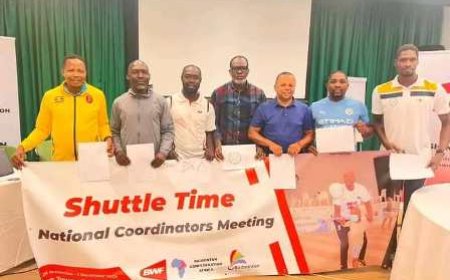 Programme Shuttle Time : Les coordinateurs africains réunis pour renforcer le développement du badminton scolaire