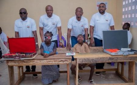 Séguéla : La Fondation Magic System et Fortuna Mining lancent une campagne de dépistage oculaire