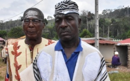 Toulepleu/L'affaire des compteurs électriques. Le Chef de Ziombly met les choses au clair : « C'est faux de dire que nous avons reçu des compteurs électriques parce que nous sommes du RHDP. »