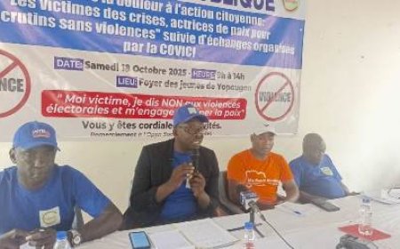 À l’approche des législatives, la COVICI appelle à des élections sans violence