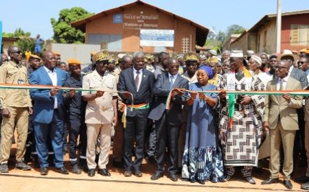 Inauguration du centre de protection civile  / Diomandé Vagondo : « Une présence concrète de l’État au plus près des populations »