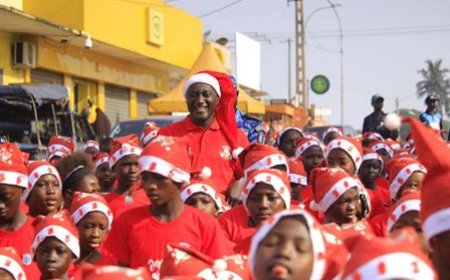 Gagnoa : La mairie célèbre l’excellence scolaire lors de la 8ᵉ édition de l’Arbre de Noël