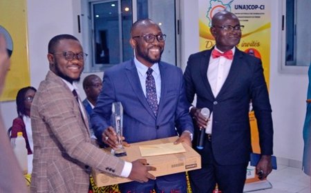 Bouaké / Célébration de l’excellence journalistique : Seydou Badian sacré Super Lauréat du Prix Plume d’Or Ivoire 2025