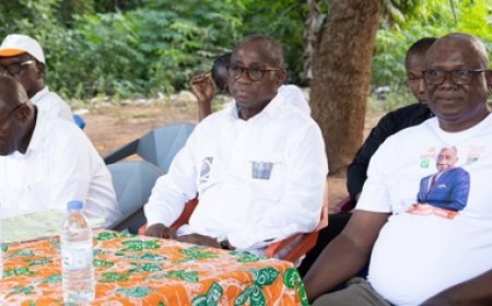 Législatives dans l’Indénié Djuablin : Le Ministre N’Guessan KOFFI à fond pour la victoire des candidats RHDP