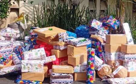 UNJCI/Arbre de Noël 2025: Les enfants des journalistes reçoivent plus de 350 cadeaux