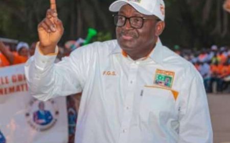 SINÉMATIALI : Législatives 2025, le candidat Fidèle Gboroton SARASSORO clôture sa campagne en beauté.