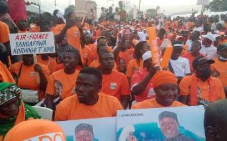 Korhogo – Clôture de la campagne législative : Le RHDP termine en démonstration de force