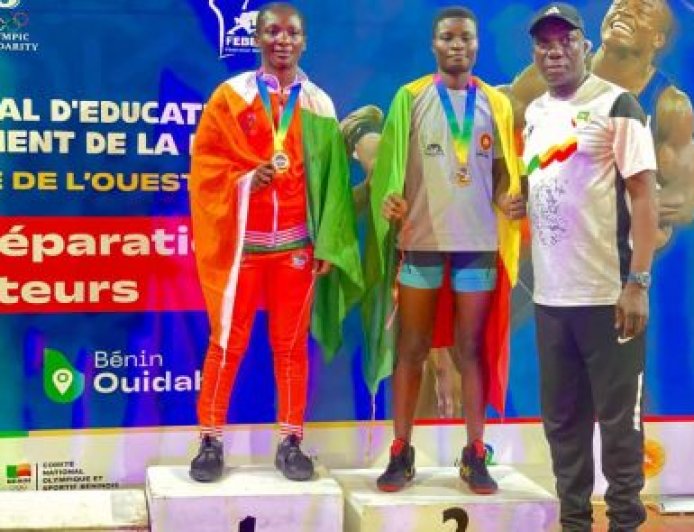 Tournoi régional d’Afrique de l’Ouest à Ouidah : Les lutteurs ivoiriens se distinguent dès la première journée