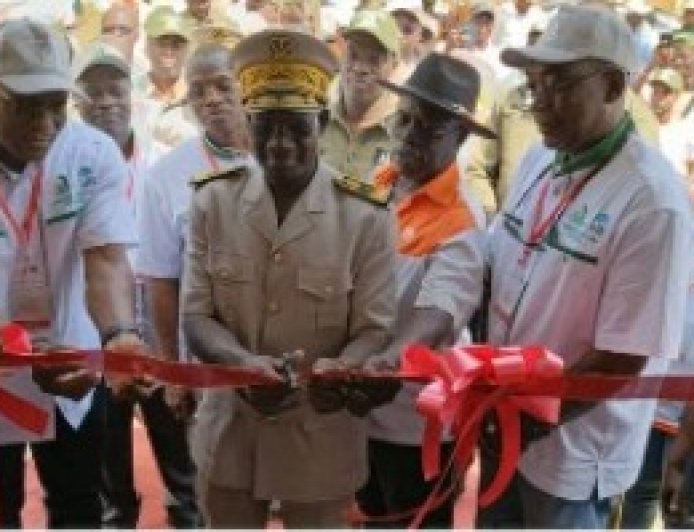 Man : Le centre de conditionnement des semences inauguré