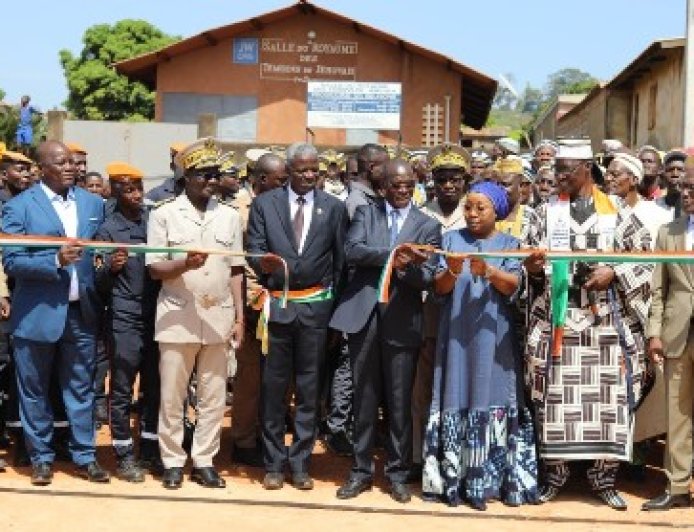 Inauguration du centre de protection civile  / Diomandé Vagondo : « Une présence concrète de l’État au plus près des populations »