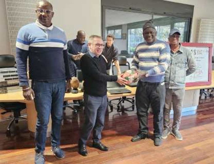 Un partenariat fructueux : Adjamé et Salaise sur Sanne unissent leurs Forces