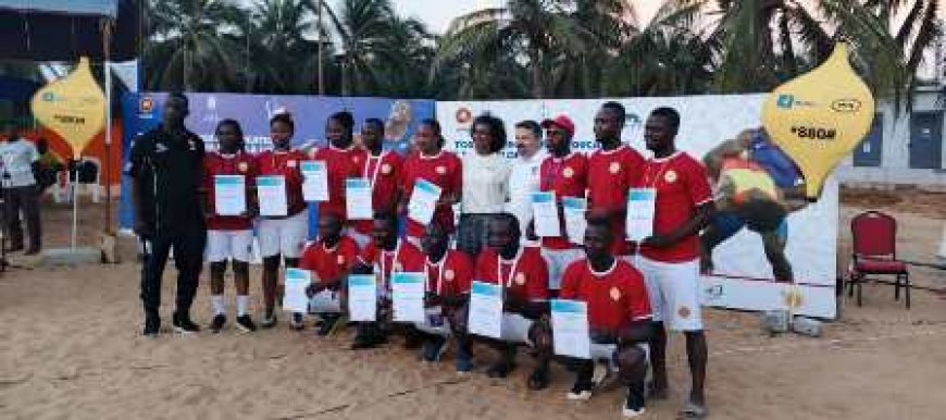 Beach Wrestling : La Côte d’Ivoire brille à Ouidah lors du Tournoi Régional d’Afrique de l’Ouest.
