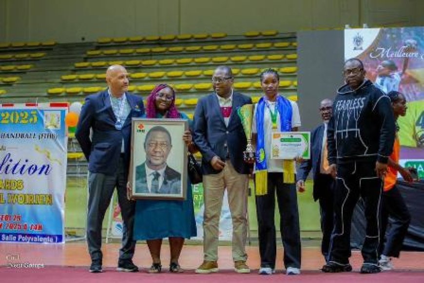 6e édition des Awards Handball : Les meilleurs acteurs de la saison 2025 honorés à Abidjan