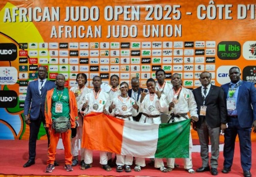 Open international d’Abidjan 2025 : La Côte d’Ivoire signe une édition historique avec 21 médailles