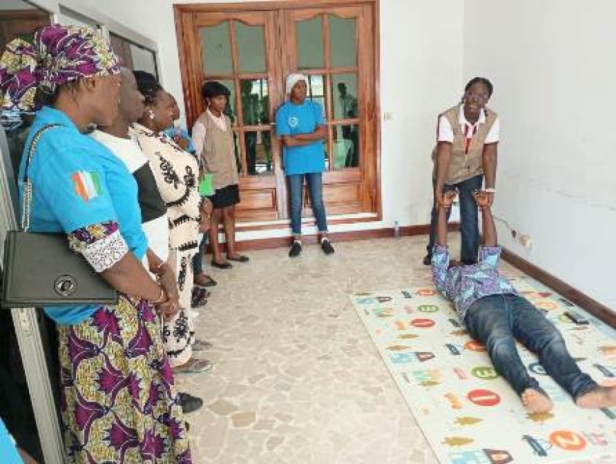 Initiation aux gestes de secours : L’ONG ActionSure forme 20 conducteurs routiers et membres de la CSCRAO à Abidjan