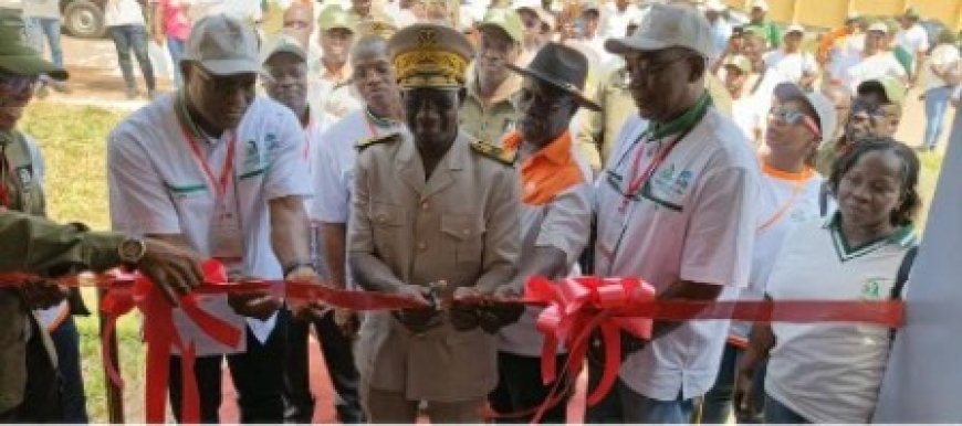 Man : Le centre de conditionnement des semences inauguré