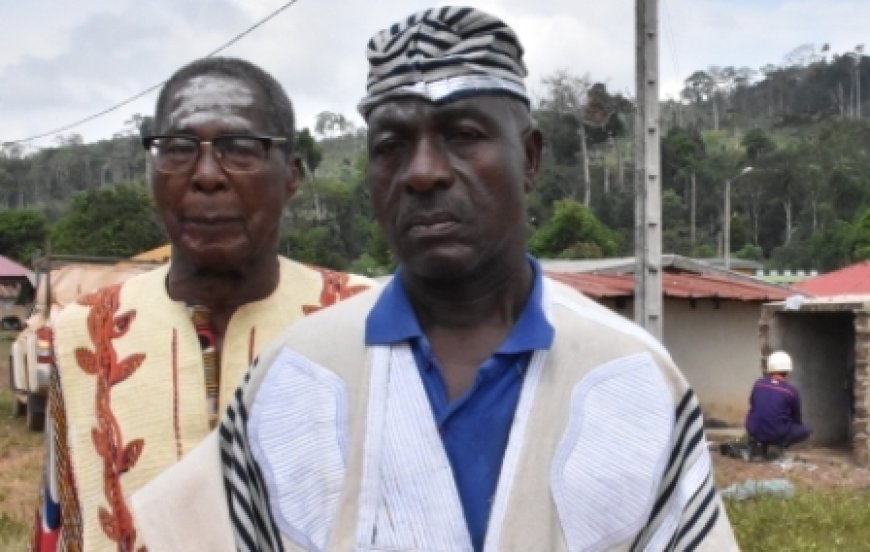 Toulepleu/L'affaire des compteurs électriques. Le Chef de Ziombly met les choses au clair : « C'est faux de dire que nous avons reçu des compteurs électriques parce que nous sommes du RHDP. »