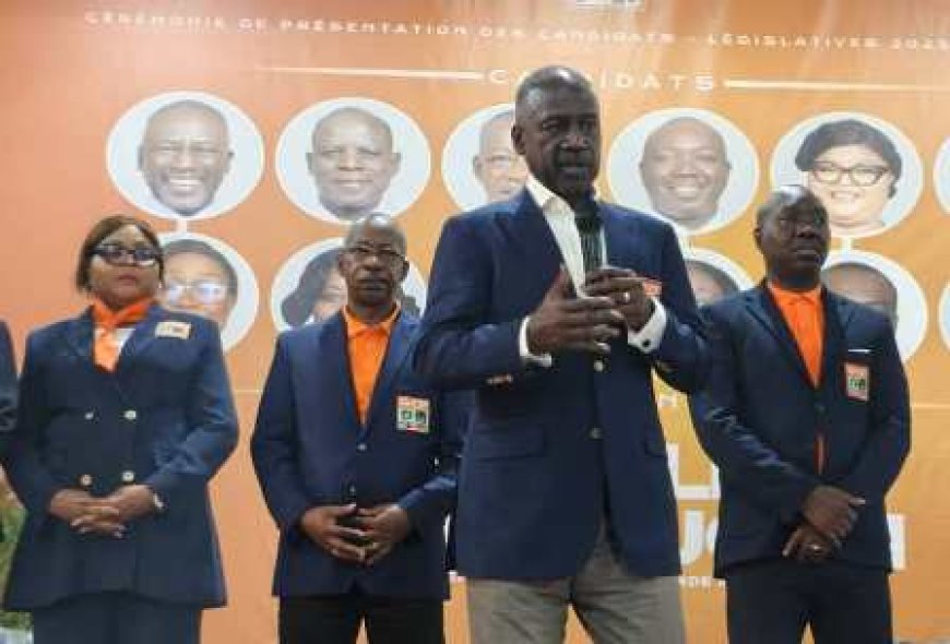 Législatives 2025: Le commando RHDP de Yopougon officiellement investi