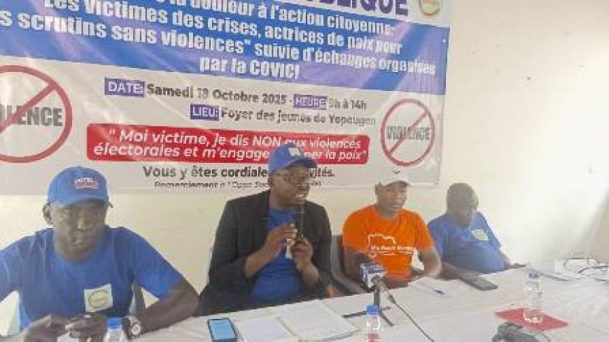 À l’approche des législatives, la COVICI appelle à des élections sans violence