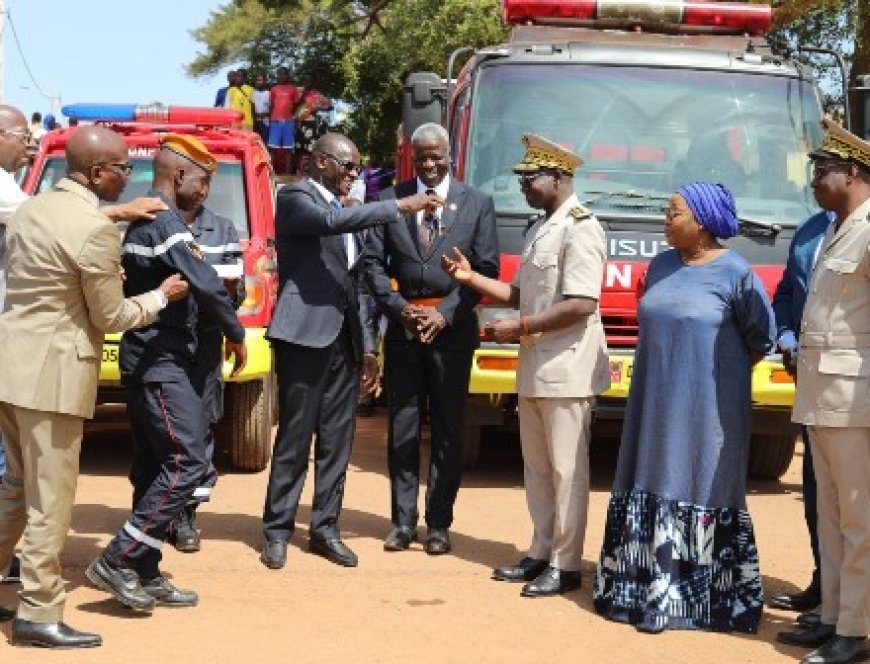 Inauguration du centre de protection civile  / Diomandé Vagondo : « Une présence concrète de l’État au plus près des populations »