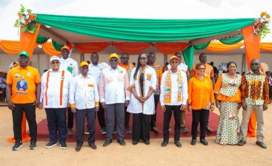 Législatives 2025 : Le RHDP présente  ses candidats dans le Lôh-Djiboua.