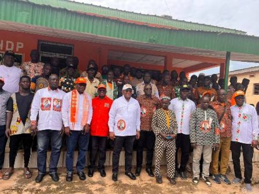 Korhogo / Législatives 2025 : Mobilisation totale au RHDP, le trio de la commune officiellement lancé dans la course