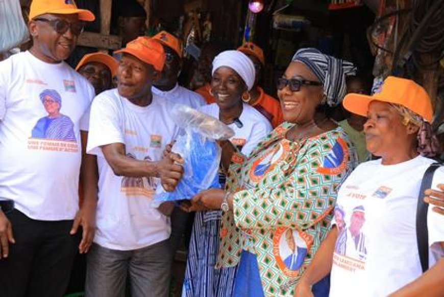 Toulepleu/Législatives 2025 : Anne Ouloto à l’offensive dans la sous-préfecture de Nezobly