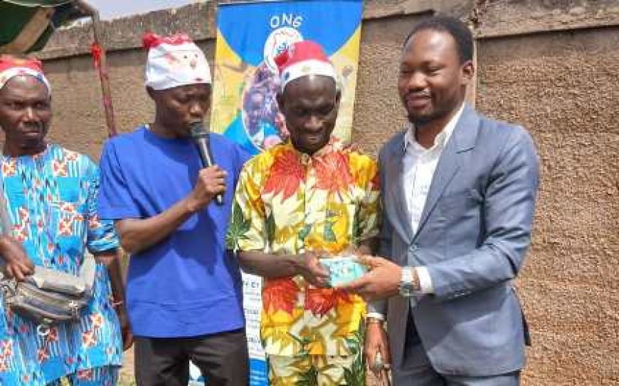 Bouaké / L'ONG Eburnie Dev'parteners donne le sourire aux pensionnaires de L'Arche en ces fêtes de fin d'année