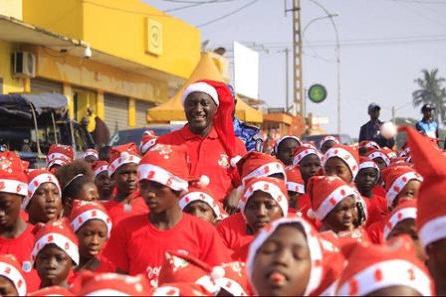 Gagnoa : La mairie célèbre l’excellence scolaire lors de la 8ᵉ édition de l’Arbre de Noël