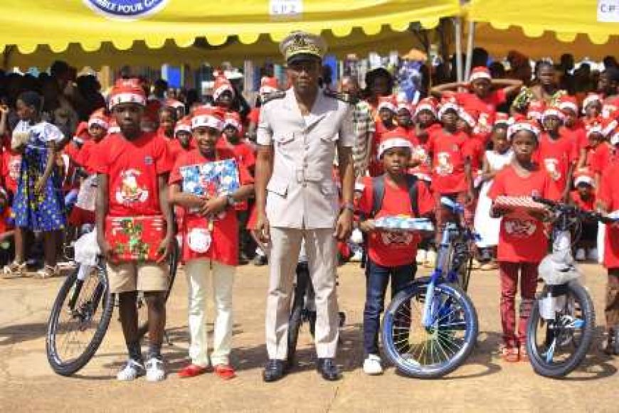 Gagnoa : La mairie célèbre l’excellence scolaire lors de la 8ᵉ édition de l’Arbre de Noël