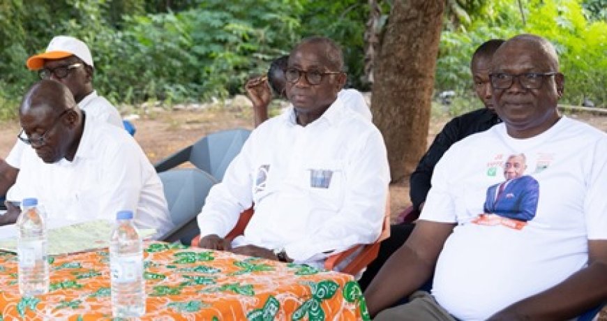 Législatives dans l’Indénié Djuablin : Le Ministre N’Guessan KOFFI à fond pour la victoire des candidats RHDP