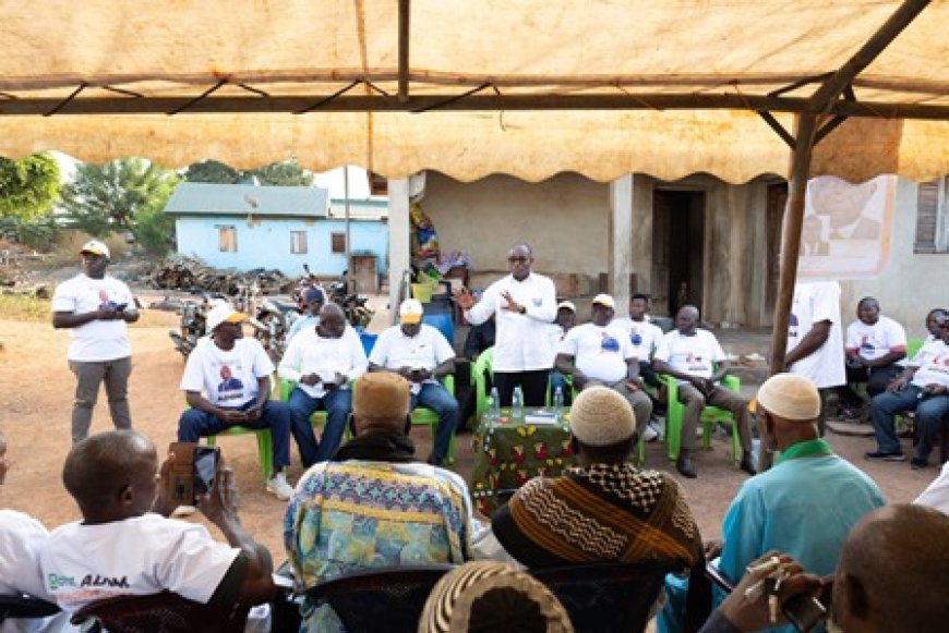 Législatives dans l’Indénié Djuablin : Le Ministre N’Guessan KOFFI à fond pour la victoire des candidats RHDP