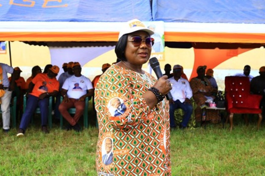 Législatives 2025 à Toulepleu : Anne Ouloto-Lamizana en phase avec les parents de Kah Zion