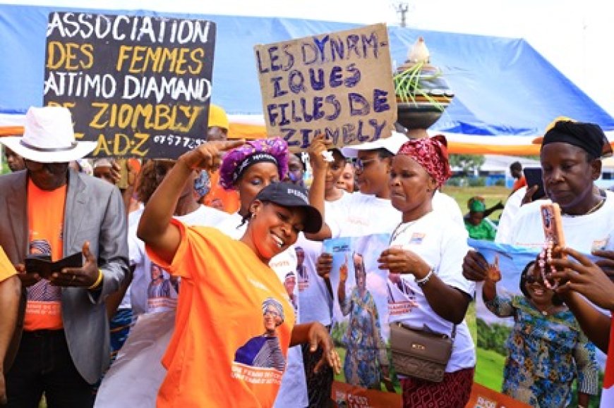 Législatives 2025 à Toulepleu : Anne Ouloto-Lamizana en phase avec les parents de Kah Zion