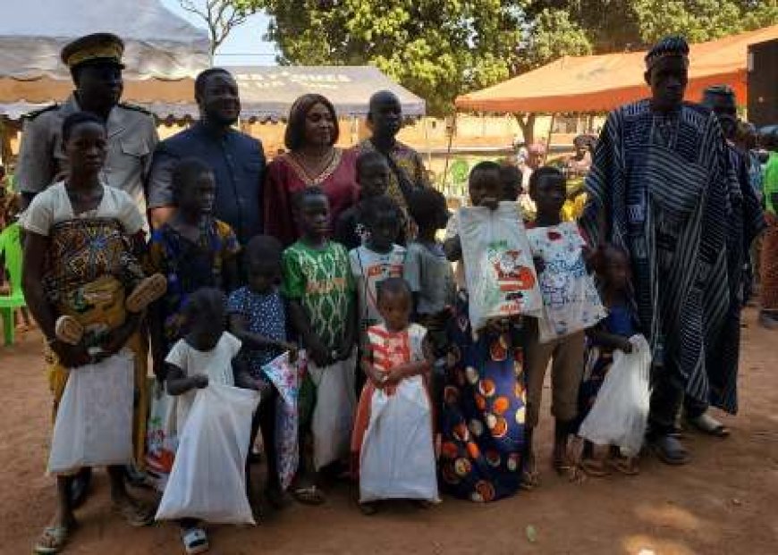 Koni / Fêtes de fin d’année : Le CIPA redonne le sourire aux enfants de la sous-préfecture