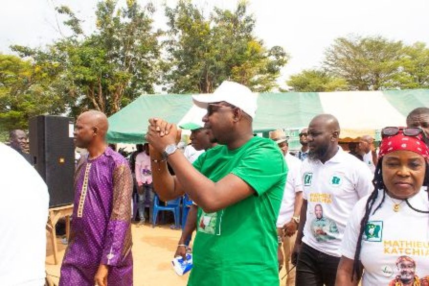 Législatives 2025 à Divo : Mathieu Katchia, le pari de la proximité pour convaincre