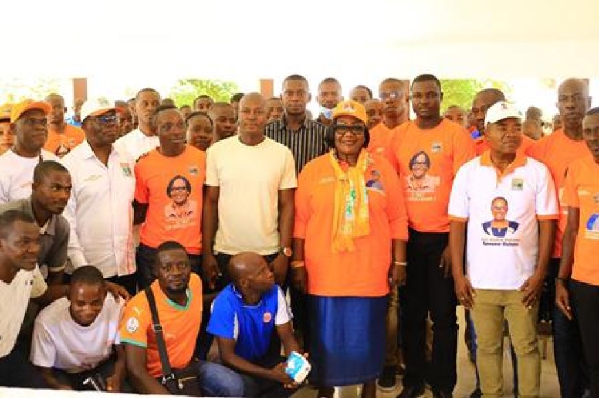 TOULEPLEU – LÉGISLATIVES 2025 : Anne Ouloto galvanise les enseignants et mise sur l’unité pour la victoire