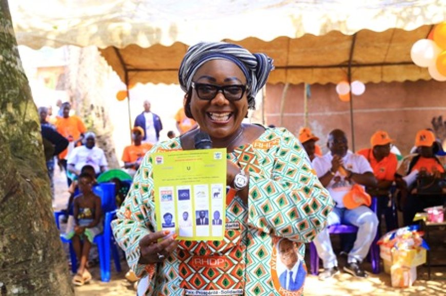 Législatives 2025 à Toulépleu : Kah Zion en campagne contre Anne Ouloto ou contre le Président de la République ?