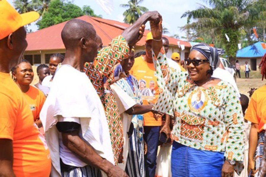 Législatives 2025 à Toulépleu : Kah Zion en campagne contre Anne Ouloto ou contre le Président de la République ?