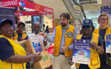 Action solidarité : Le Lions Club Abidjan Akoben et le Leo Club Abidjan Akofena se mobilisent pour les plus démunis