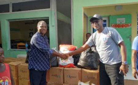 L’ONG les Warrior’s de la charité aux côtés de la Fondation Jephte à l’orphelinat OFAA de Yopougon