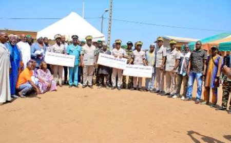 Bouandougou : Trois villages riverains de la réserve du Haut-Bandama reçoivent le Prix Vert 2025 de l’OIPR