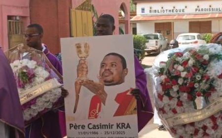 Nécrologie : L'ultime voyage d'un prêtre fauché en plein élan