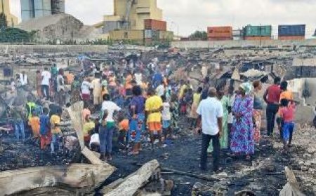 Incendie ravageur à Vridi Canal : Une trentaine de maisons réduites en cendres dans la nuit