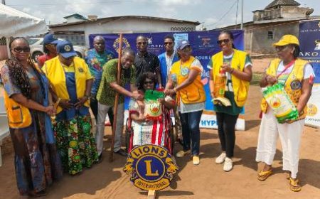 Le Lions Club et le Leo Club au secours des plus démunis