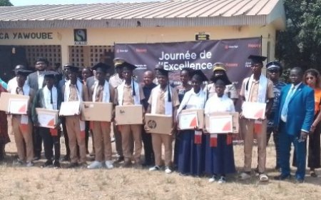 Aniassué : Olam Agri Rubber CI célèbre l’excellence scolaire au lycée moderne