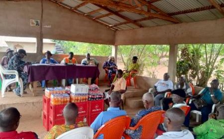 Lakota–Néko–Guéyo : Les chefs coutumiers implorent la bénédiction des ancêtres pour le bitumage de l’axe