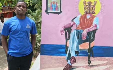 Exposition : Martial Kouassi valorise la tradition akan à travers ses œuvres