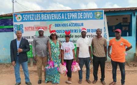 DIVO : La présidente Euphraise Alatché redonne le sourire aux enfants de l’orphelinat Kouyoué