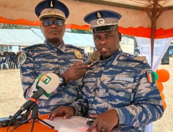 Man : La gendarmerie nationale rend hommage à ses soldats admis à la retraite